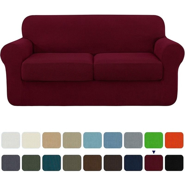 Subrtex Slipcover Stretch Loveseat Cover with Separate Cushion Cover. Opens flyout.