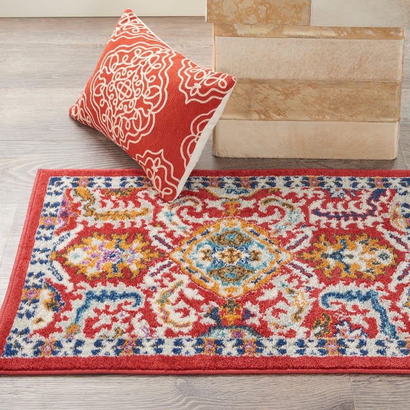Nourison Passion Modern Persian Medallion Area Rug