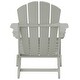 preview thumbnail 75 of 129, POLYTRENDS Laguna All Weather Poly Outdoor Adirondack Chair - Foldable (Set of 2)