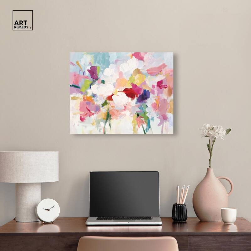 Saturated Colors II Canvas by Art Remedy, Gallery Wrapped
