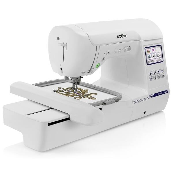 Shop Brother Se1900 Sewing And Embroidery Machine W 5 X 7 Hoop Zigzag Foot Monogramming Foot Overcasting Foot More Overstock 20978930