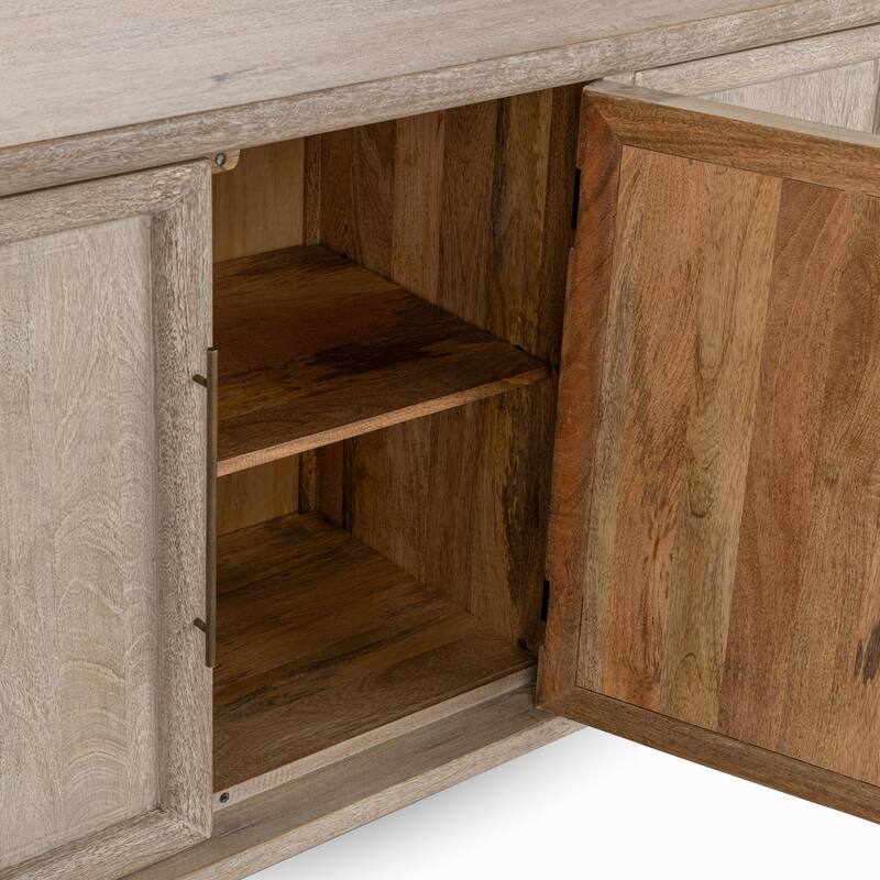 Beau Mango Wood Sideboard Buffet by Kosas Home