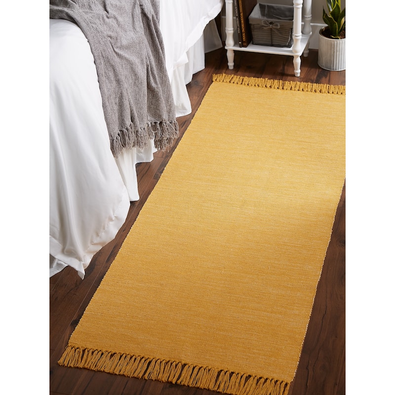 DII Gray and Off White 2-Tone Ribbed Rug 2x3 Ft - 24.0 In. L X 36.0 In. W X 0.2 In. H