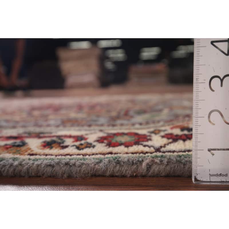Heriz Serapi Indian Accent Rug Handmade Wool Carpet - 3'2"x 5'0"