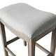preview thumbnail 26 of 98, Maven Lane 31" Adrien Saddle Kitchen Bar Height Stool - N/A
