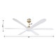 preview thumbnail 29 of 41, 72-inch Driftwood 6-Blade Large DC Ceiling Fan with Light and Remote