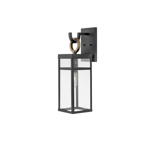 slide 1 of 1, Hinkley Porter Medium Wall Mount Lantern