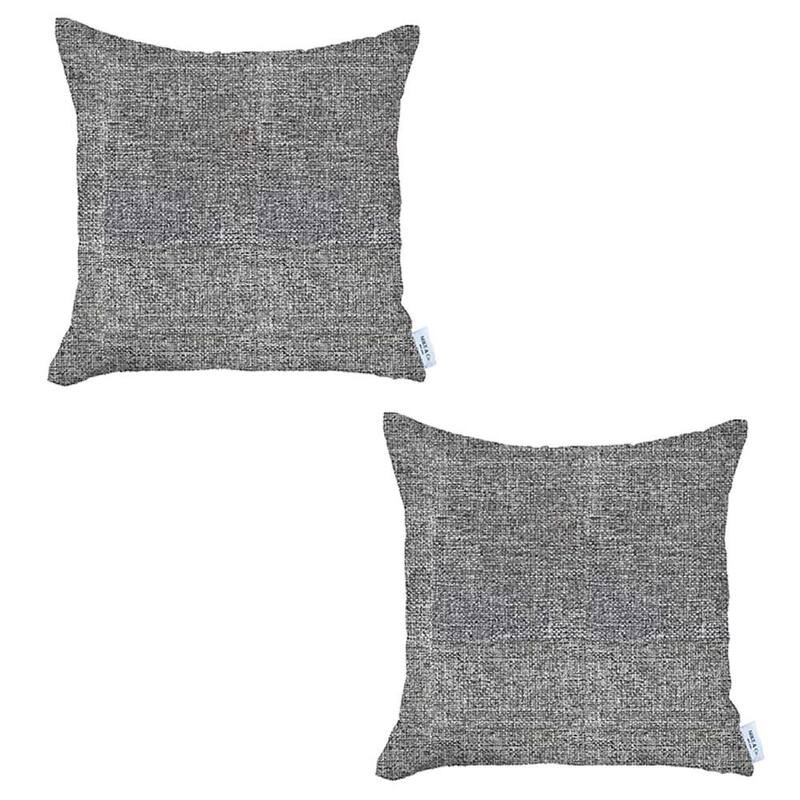 Boho-Chic Decorative Houndstooth Jacquard Pillow Covers 2 PCS