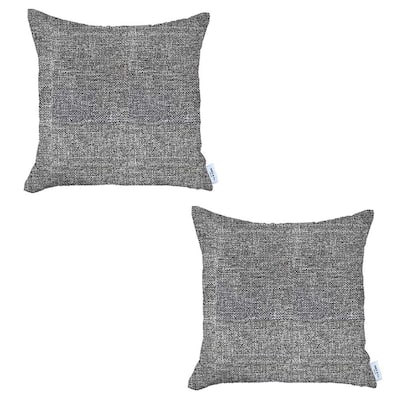 Boho-Chic Decorative Houndstooth Jacquard Pillow Covers 2 PCS