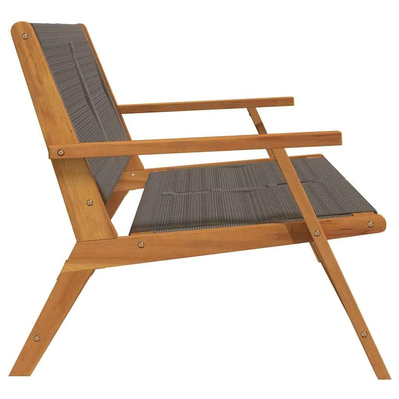 vidaXL Garden Furniture Grey 48.03 x 30.71 x 28.74 in - 48.03 x 29.92 x 28.74 in