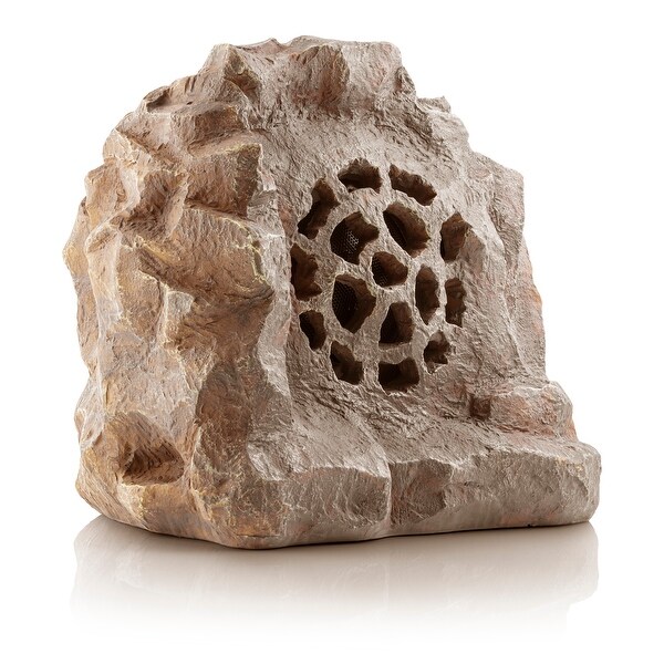 outdoor solar bluetooth rock speakers