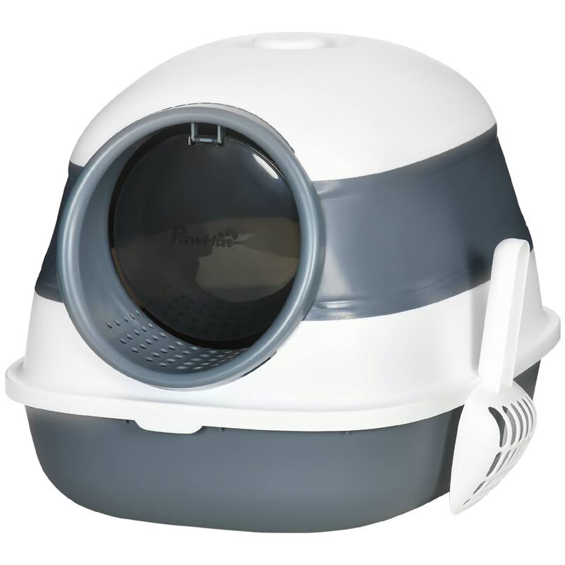 PawHut Cat Litter Box with Lid