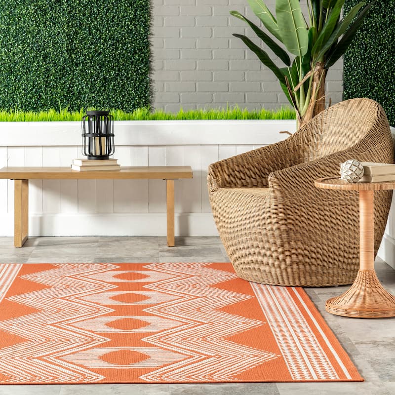 Nuloom Charlotte Contemporary Indoor/Outdoor Area Rug