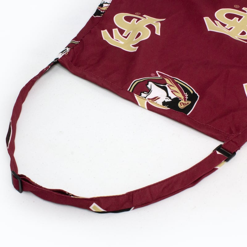 Florida State Seminoles Tailgating or Grilling Apron With 9" Pocket, Fully Adjustable
