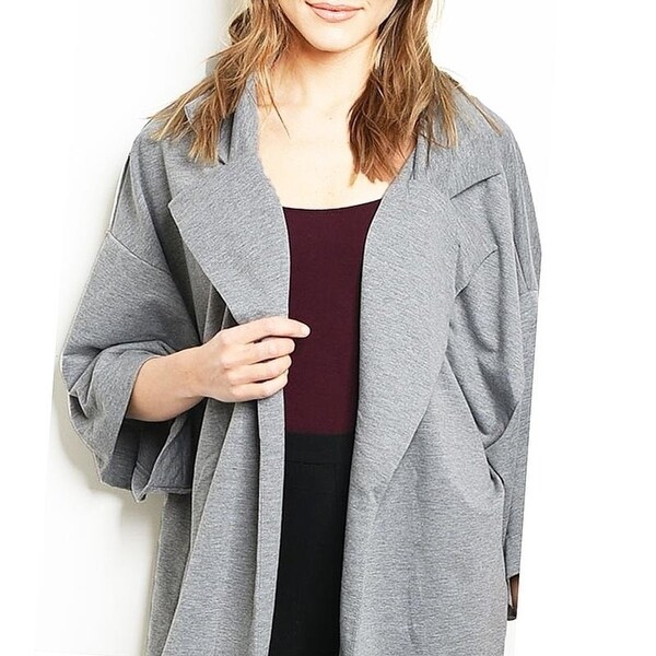 long open front kimono