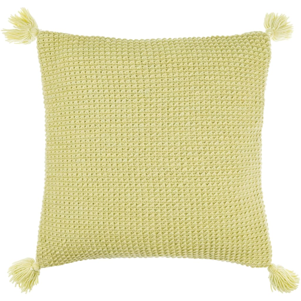Demond Farmhouse Solid Color Accent Pillow