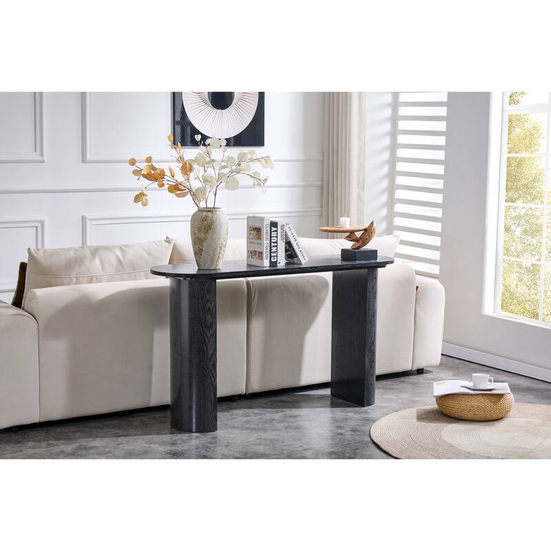 Black Console Table Entryway Table Hallway Table for Living Room, Dining Table Side Table Sofa Table