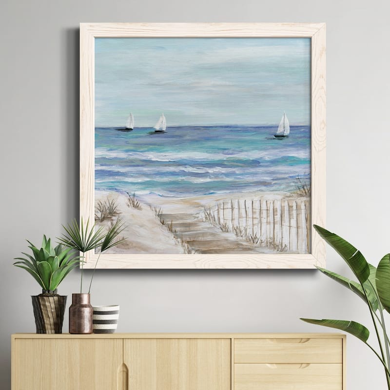 Gulf Shores III-Premium Framed Canvas - Ready to Hang