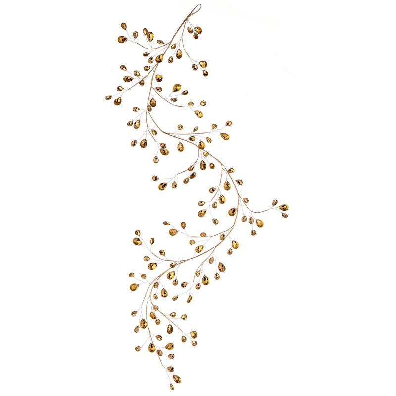 48" Metal Jewel Garland
