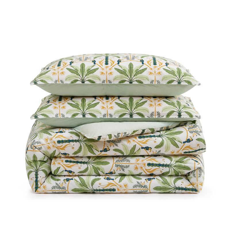 Tommy Bahama Mystic Palms Cotton Green Comforter Set