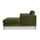 preview thumbnail 10 of 30, Knox 65" Modern Farmhouse Performance Velvet Chaise Lounge Chair
