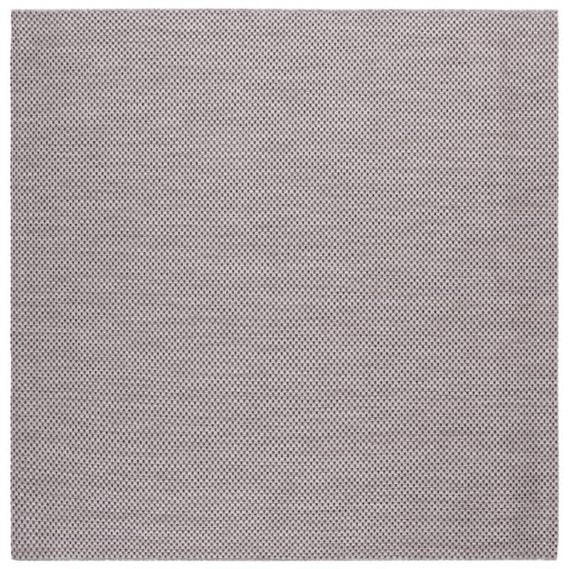 SAFAVIEH Courtyard Begajeta Indoor/Outdoor Waterproof Patio Backyard Rug. - 5'3" Square - Beige/Brown