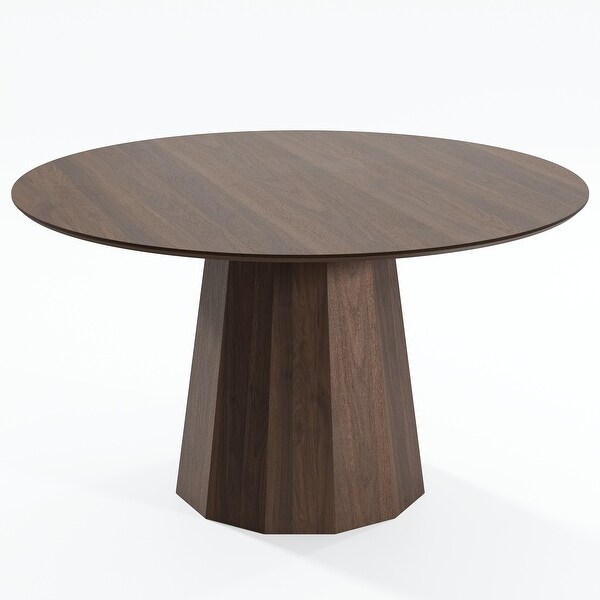 Solid Wood Round Dining Table for 4-8 People Nordic style - On