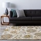 preview thumbnail 46 of 75, Lily Hand-tufted Transitional Floral Pattern Wool Area Rug 12' x 15' - White - Runner/Rectangle