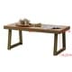 preview thumbnail 3 of 1, Charlie Modern Wood Coffee Table with Open Storage Shelf - 40"L x 20"W x 17"H