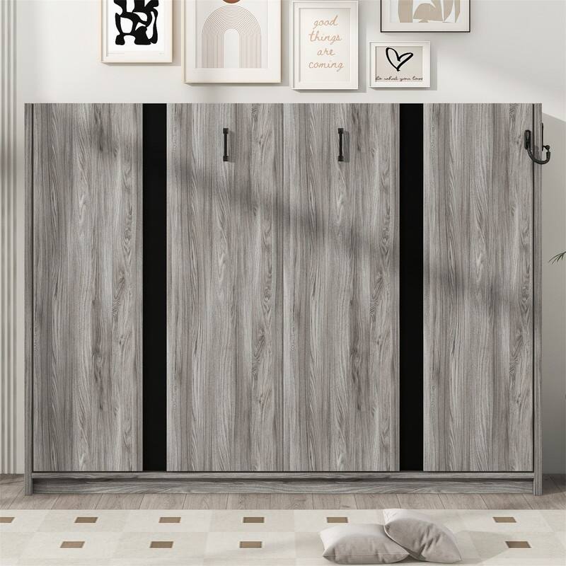 Full Size Murphy Bed Wall Bed, can be Folded into a Cabinet, Space Saving Murphy Cabinet Bed, Folding Murphy Bed Chest