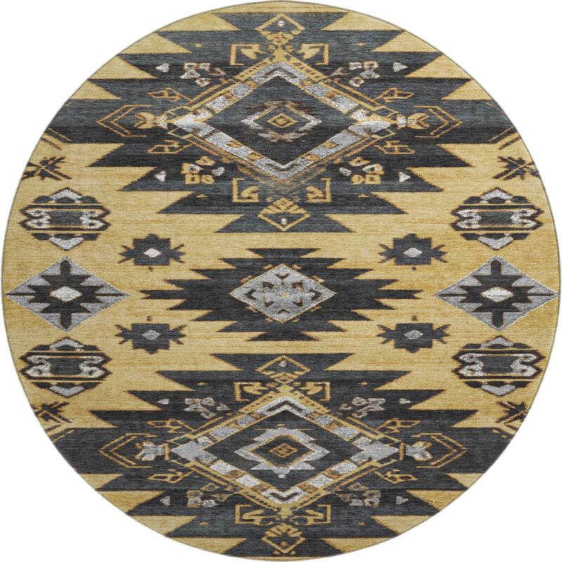 Premium Washable Super Soft Global Tribal Mayfield Rug