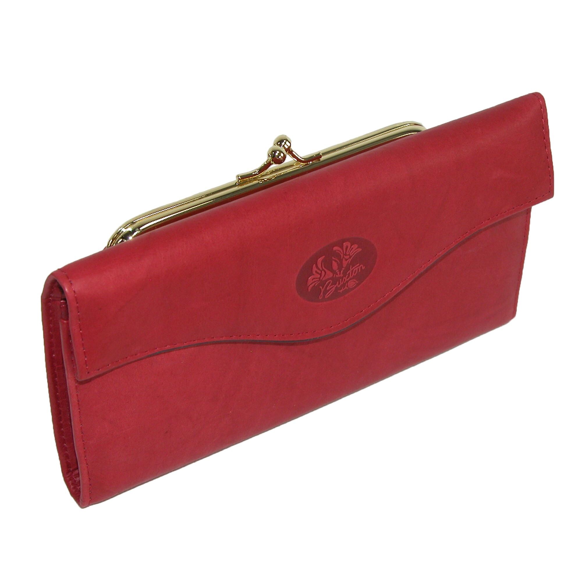 buxton leather purse