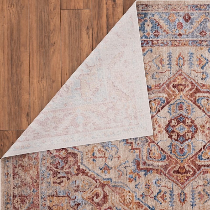 Luxe Weavers Bohemian Geometric Area Rug Non-Shedding Carpet