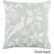 preview thumbnail 5 of 4, Artistic Weavers Decorative 18-inch Beale Feather Down or Polyester Filled Throw Pillow Down - Aqua