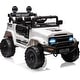 preview thumbnail 1 of 38, 12V Ride-On Truck Car for Kids, 4-Wheel Suspension White