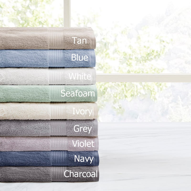 6 Piece Cotton Towel Set
