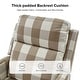 preview thumbnail 23 of 48, Diana Modern Polyester 360-degree Swivel Rocker Recliner Set of 2 by HULALA HOME