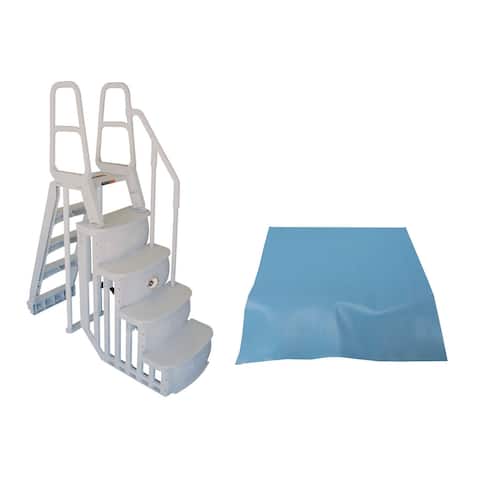 MAIN ACCESS 200100T Above Ground Swimming Pool Smart Step/Ladder System w/ Pad - 86.12