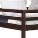 preview thumbnail 7 of 6, Sturdy Twin Loft Bed, Solid Pine with Guardrail