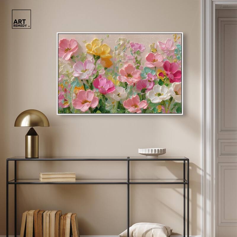 Expressed in Petals I Canvas by Art Remedy