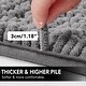 preview thumbnail 107 of 134, Deconovo Chenille Bath Rugs - Thick Plush Microfiber, Non-Slip Washable Bathroom Mats