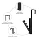 Multifunctional Retractable Clothes Rack Wall Hangers Extension Hanger ...