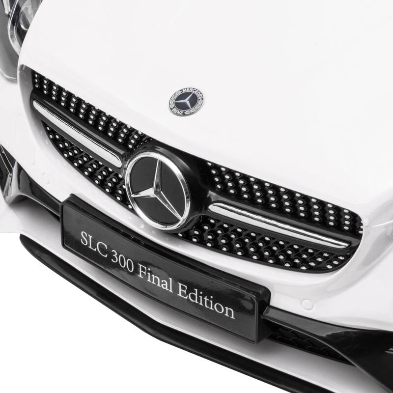 Mercedes SLC 300 Licensed Kids Electric Car with Remote Control & Music - 12V Ride-On for Ages 3-6