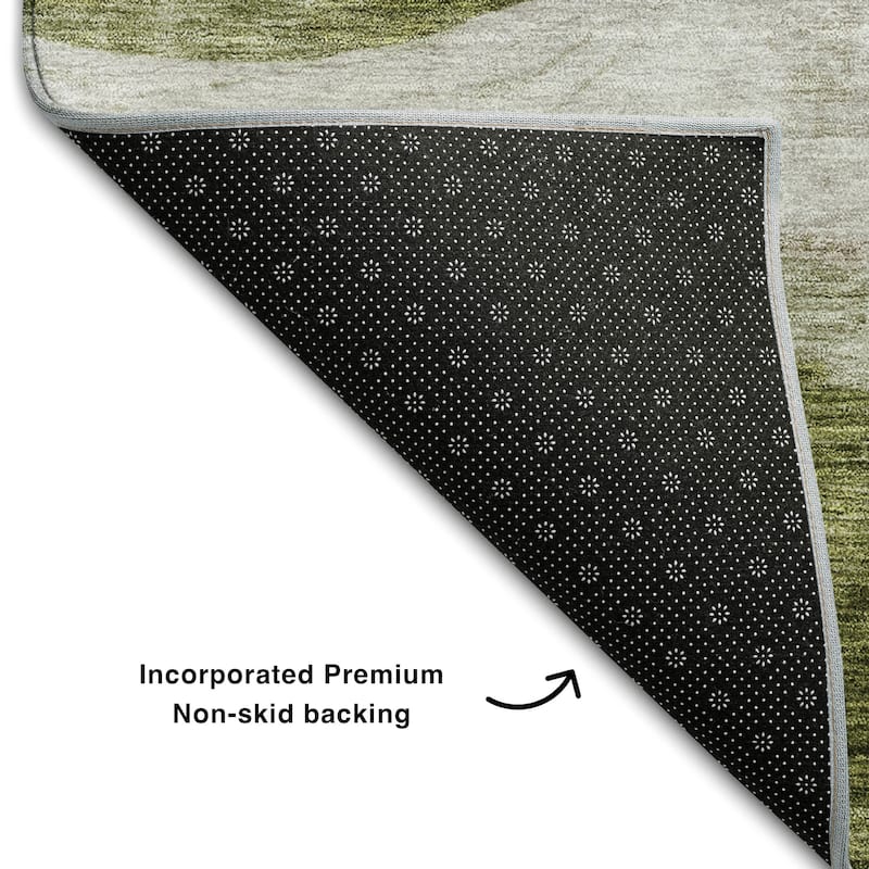 Premium Washable Super Soft Cool Modern Wvave Mayfield Rug
