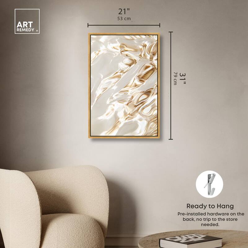 Light Reflections II Canvas by Art Remedy