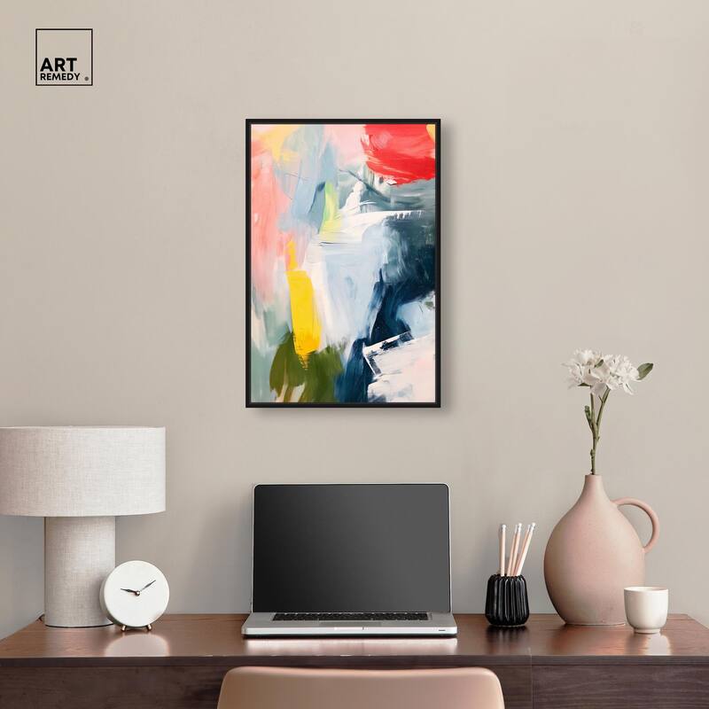 Confetti Storm Canvas by Art Remedy