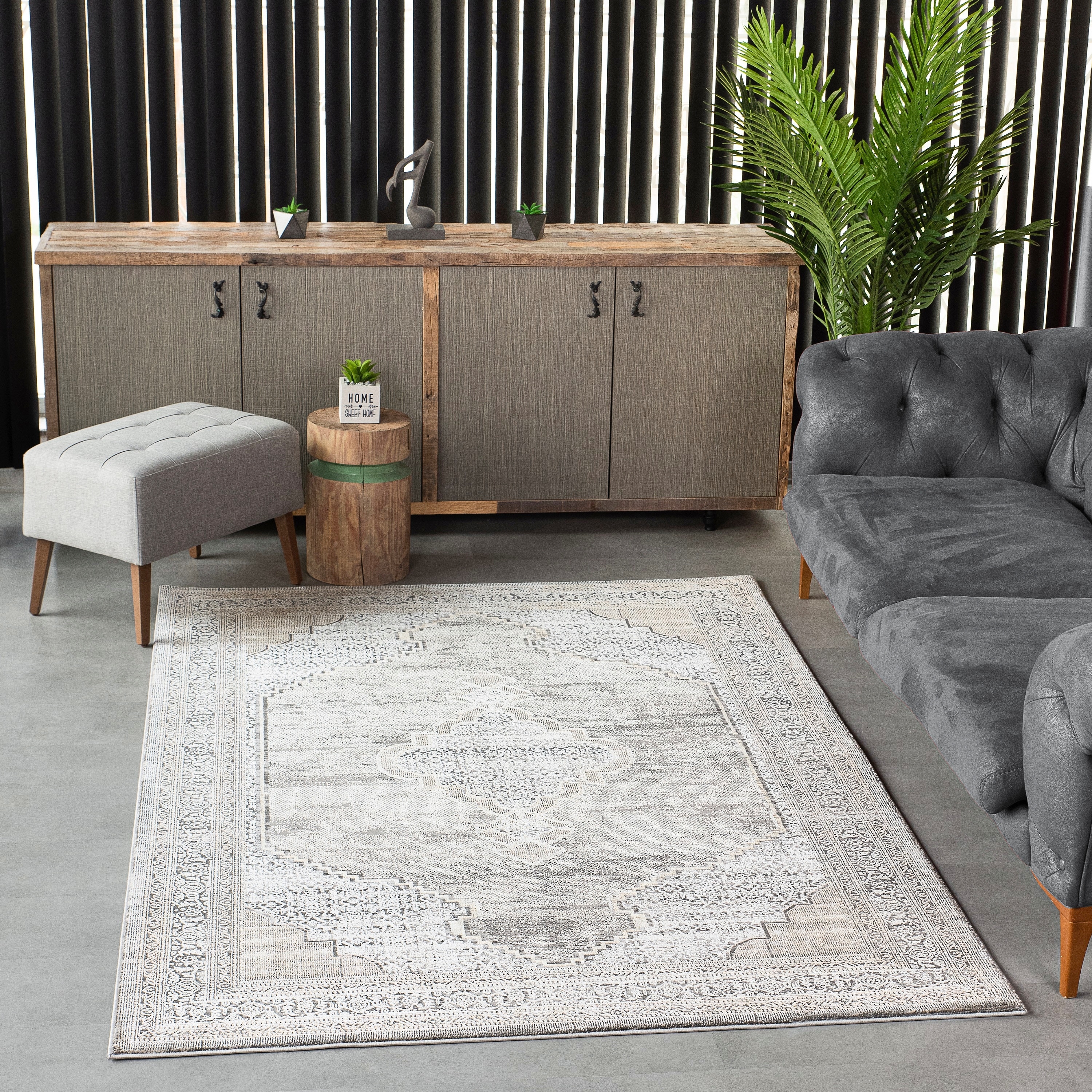 MDA Rugs Bowman Classic Gray/Beige Area Rug