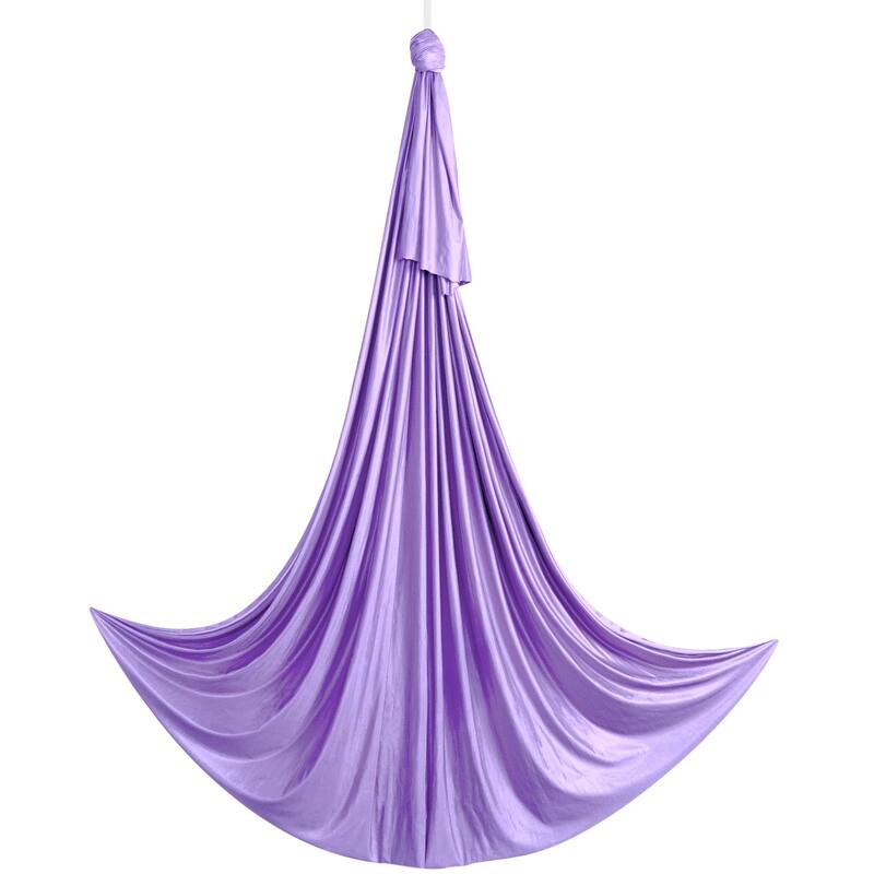 Aerial Fitness Hammock Kit Strong Nylon Swing with Complete Rigging