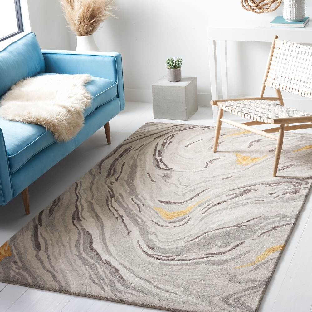SAFAVIEH Handmade Soho Brittanie Modern Wool Rug