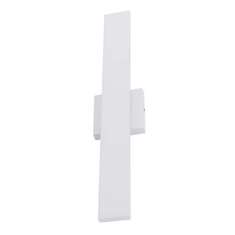 2Pack Outdoor Hardwired Bar Wall Light Linear Sconce with LED Source